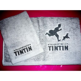 serviette et gant Tintin